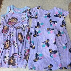 Gabby's Dollhouse & Disneys WISH dresses 5T